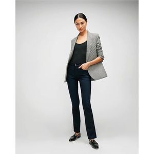 NWT 7 For All Mankind b(air) Kimmie Straight Leg in BLUE BLACK RIVER THAMES